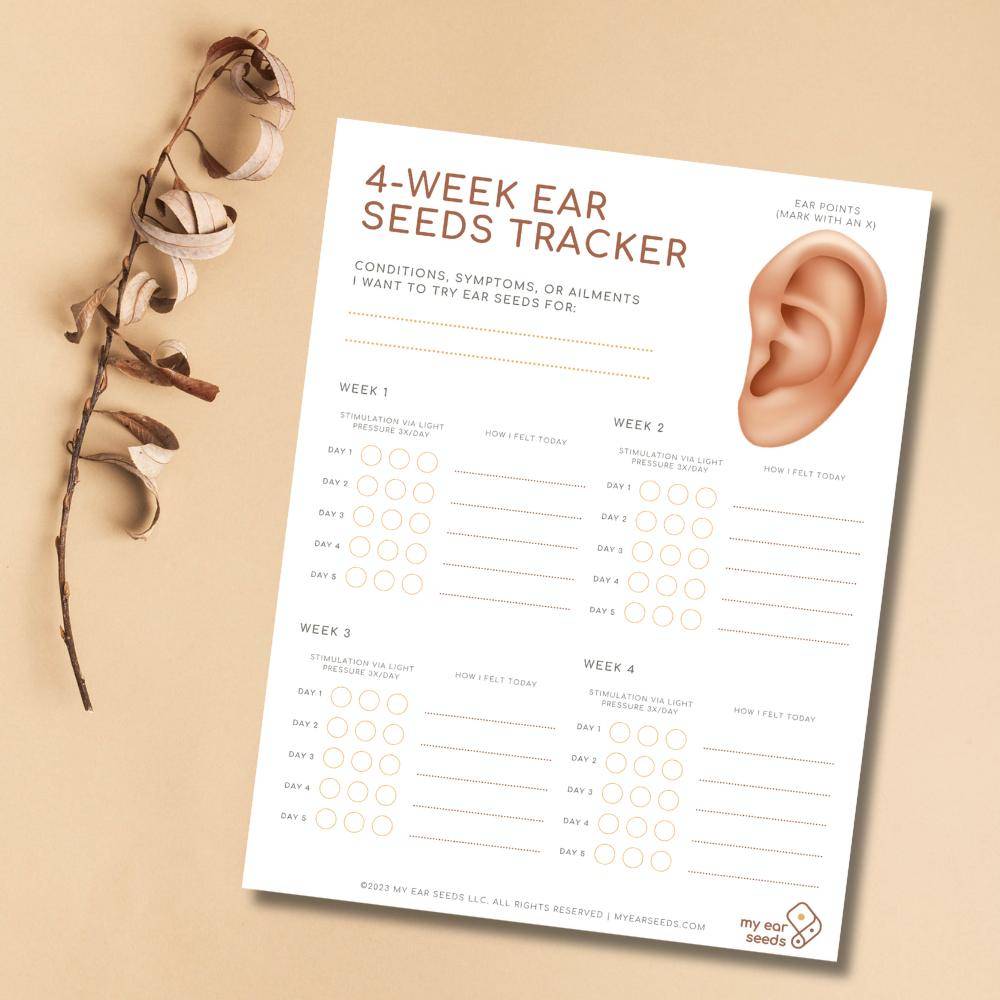 4-Week Ear Seeds Tracker