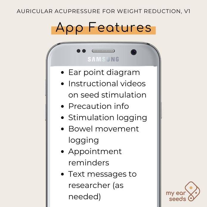 Ear seeds for weight loss