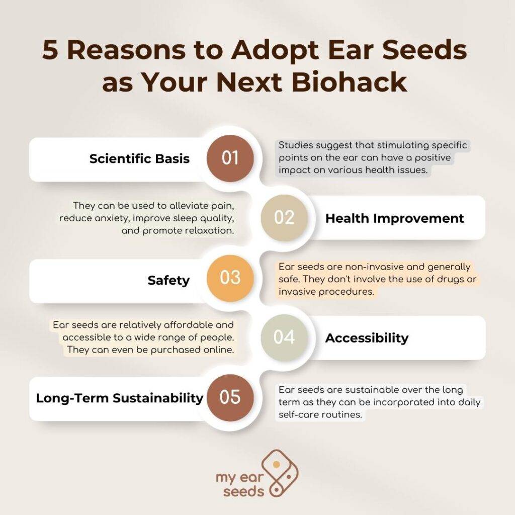 adopt ear seeds as your next biohacking trend